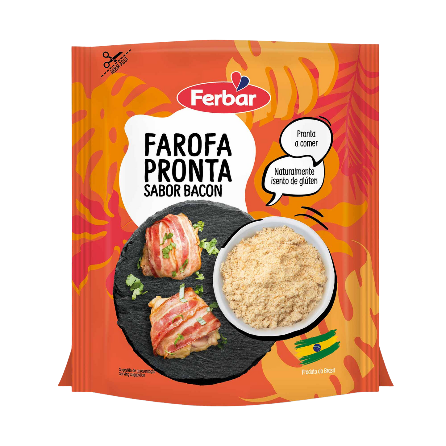 Farofa Pronta Sabor Bacon - 250g