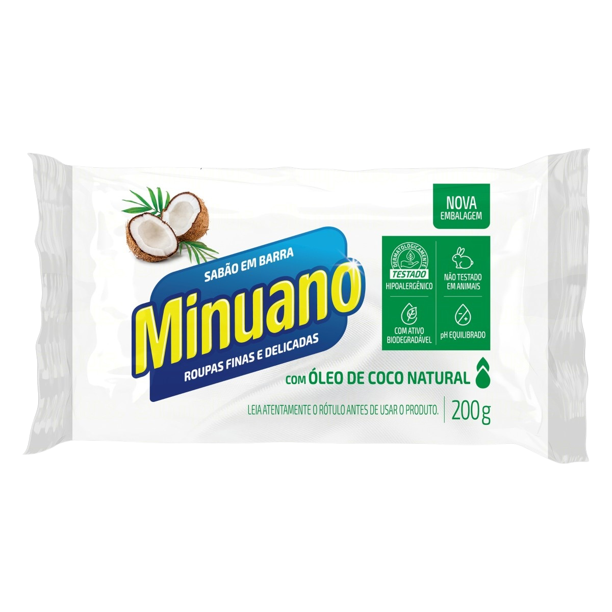 Coconut Bar Soap - 200g