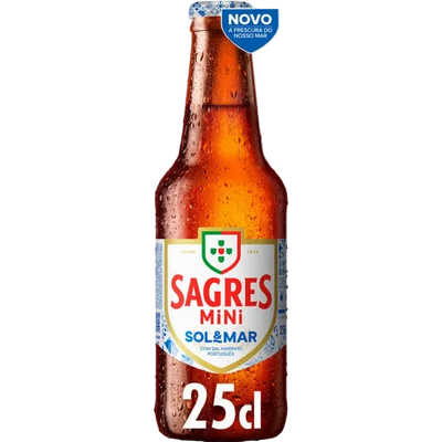 Beer Lager with Sea Salt "Sol & Mar" – 250ml