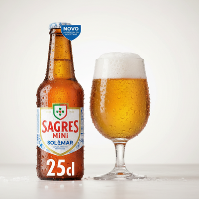 Beer Lager with Sea Salt "Sol & Mar" – 250ml