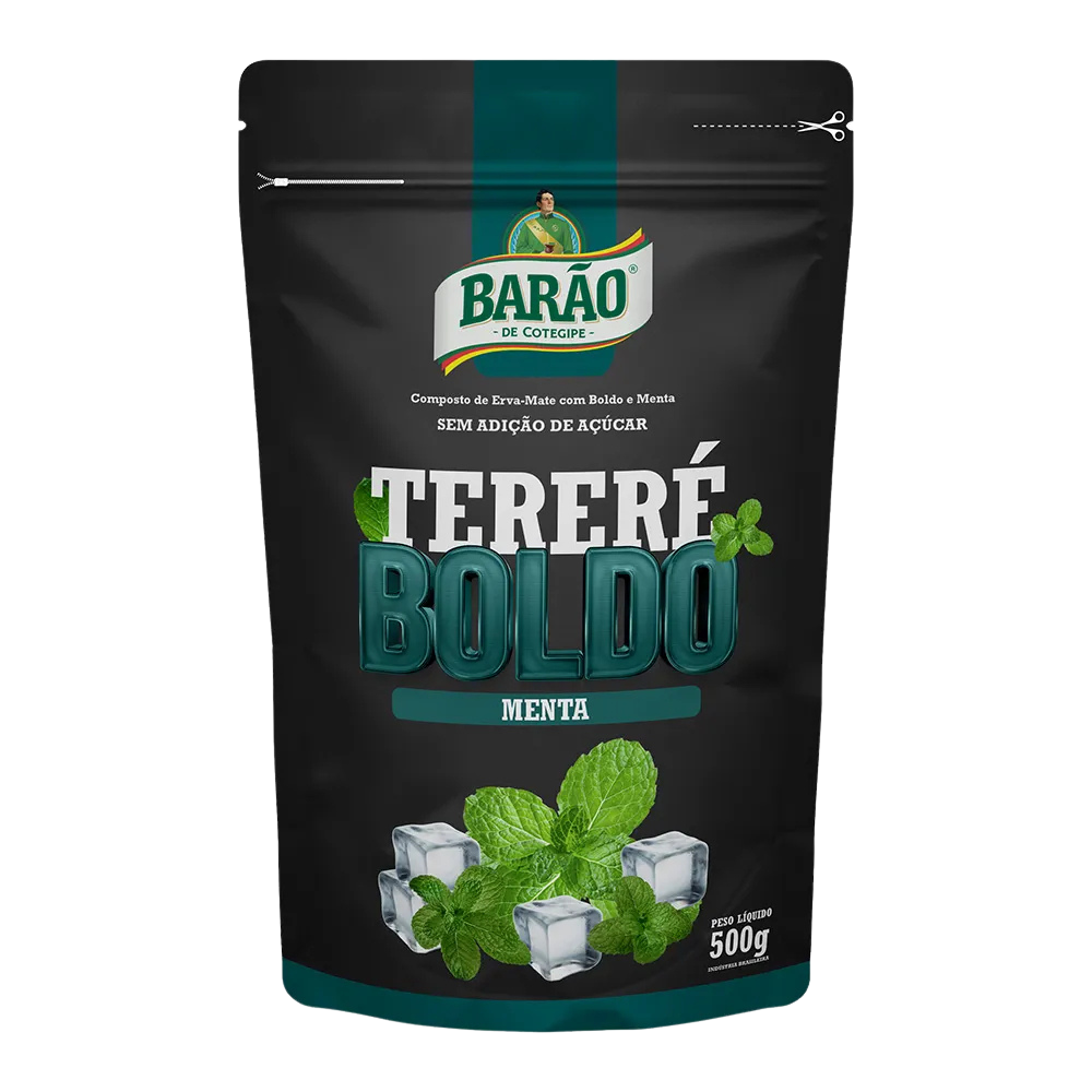 Yerba Mate Tereré Mint and Bilberry - 500g