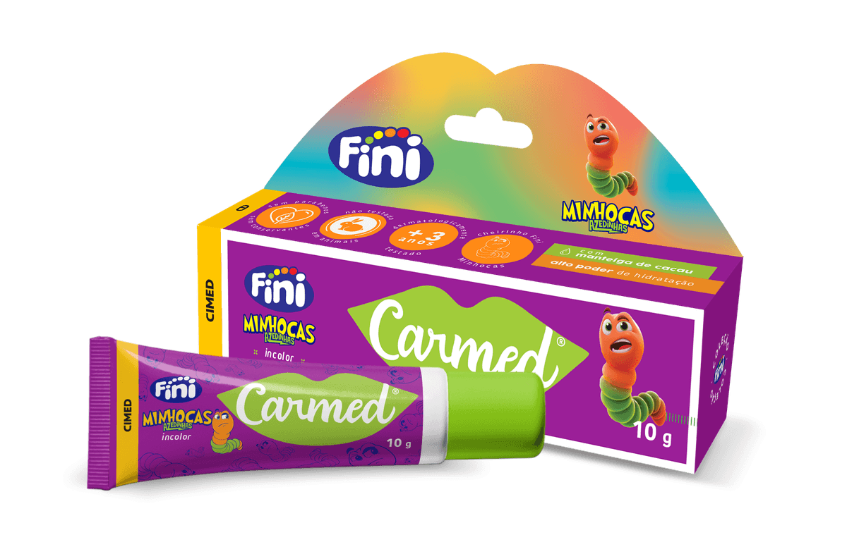 Bálsamo Labial Fini Minhocas - 10g