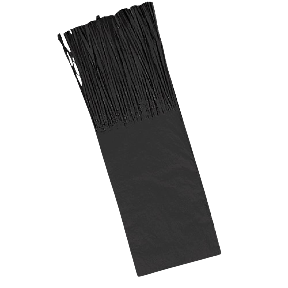 Fringed Tissue Paper for Black Bullets 48 units - 23x7.5cm