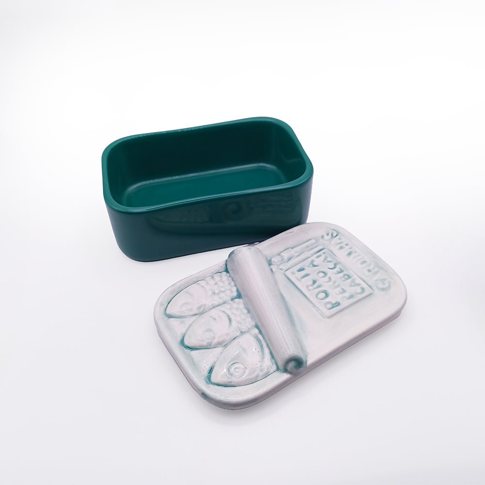Handbemalte Keramikseifenbox – Aguada-Edition