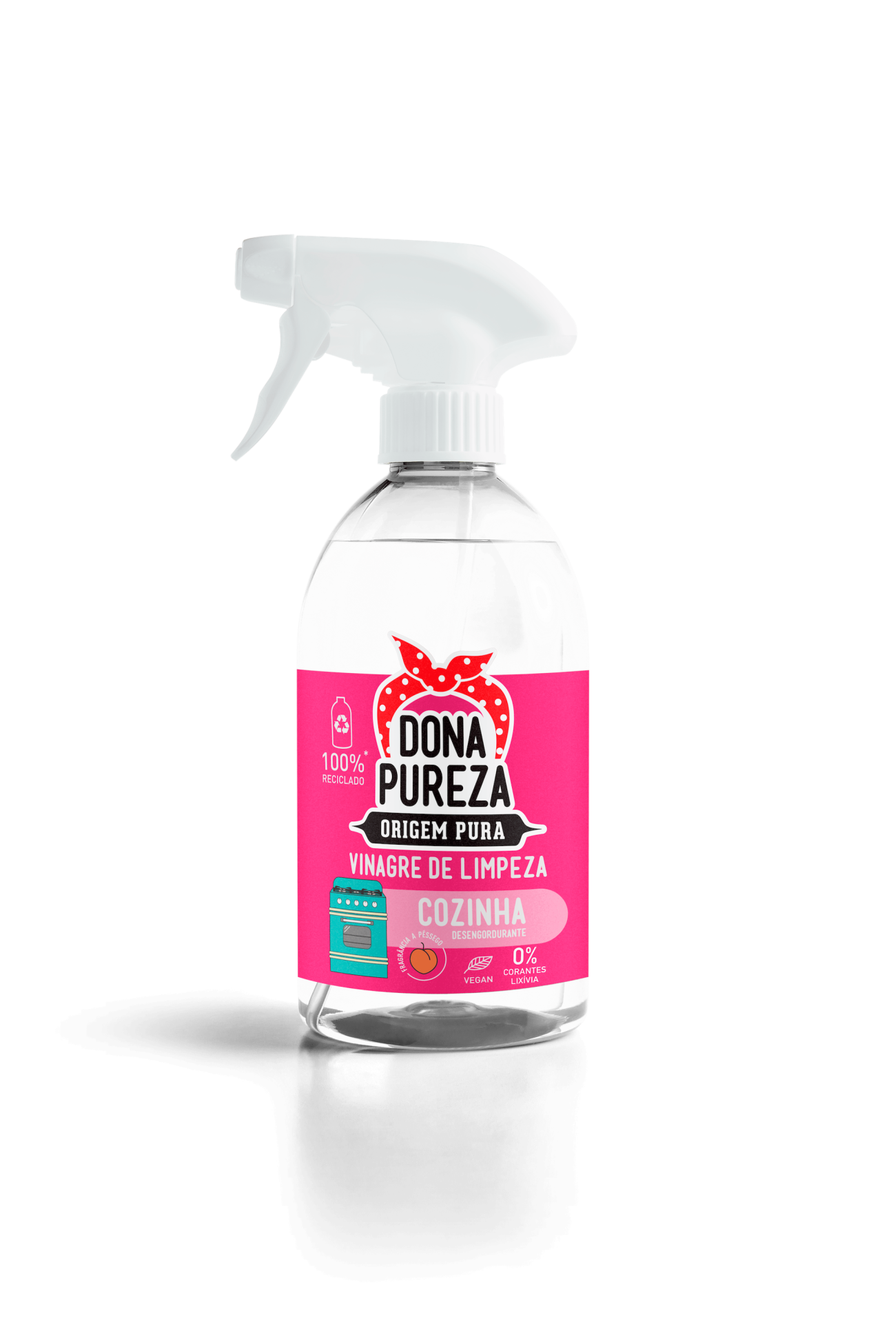 Peach Kitchen Spray Cleaning Vinegar - 500ml