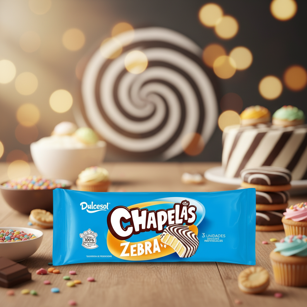 Chapelas Zebra Cake - 135g