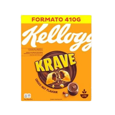 Krave Chocolate and Hazelnut Cereal - 410g