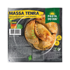 Packaging of Pasta do Dia masa tenra with empanadas on a white background