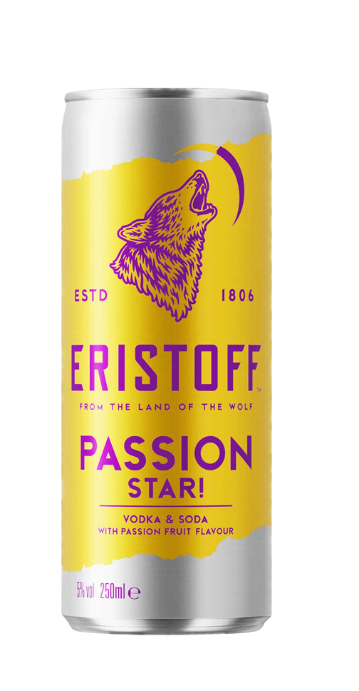 Eristoff Vodka Passion Star - 250ml