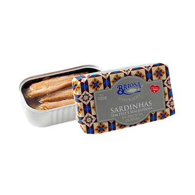 Sardinen in Olivenöl ohne Haut und Knochen – 120 g