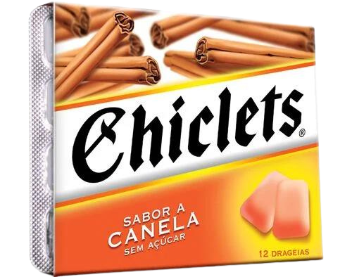 Chicletes de Canela sem Açúcar