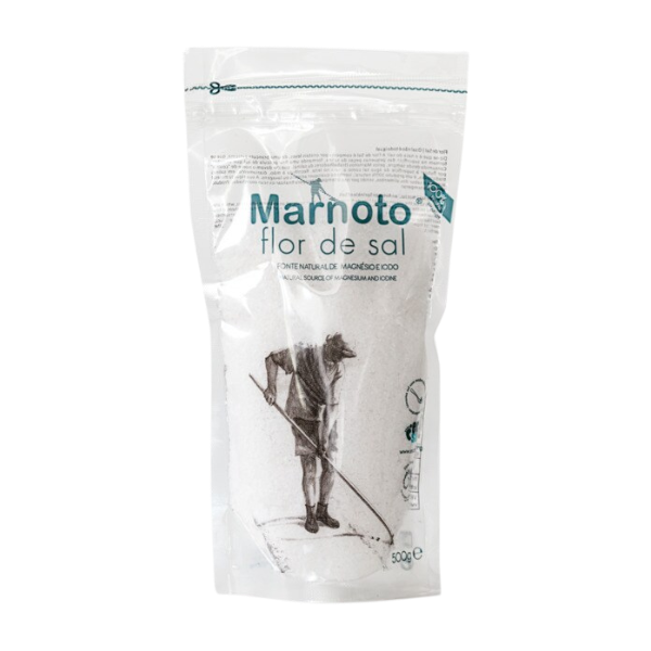 Flor de Sal Sal marinho premium colhido à mão - 500g