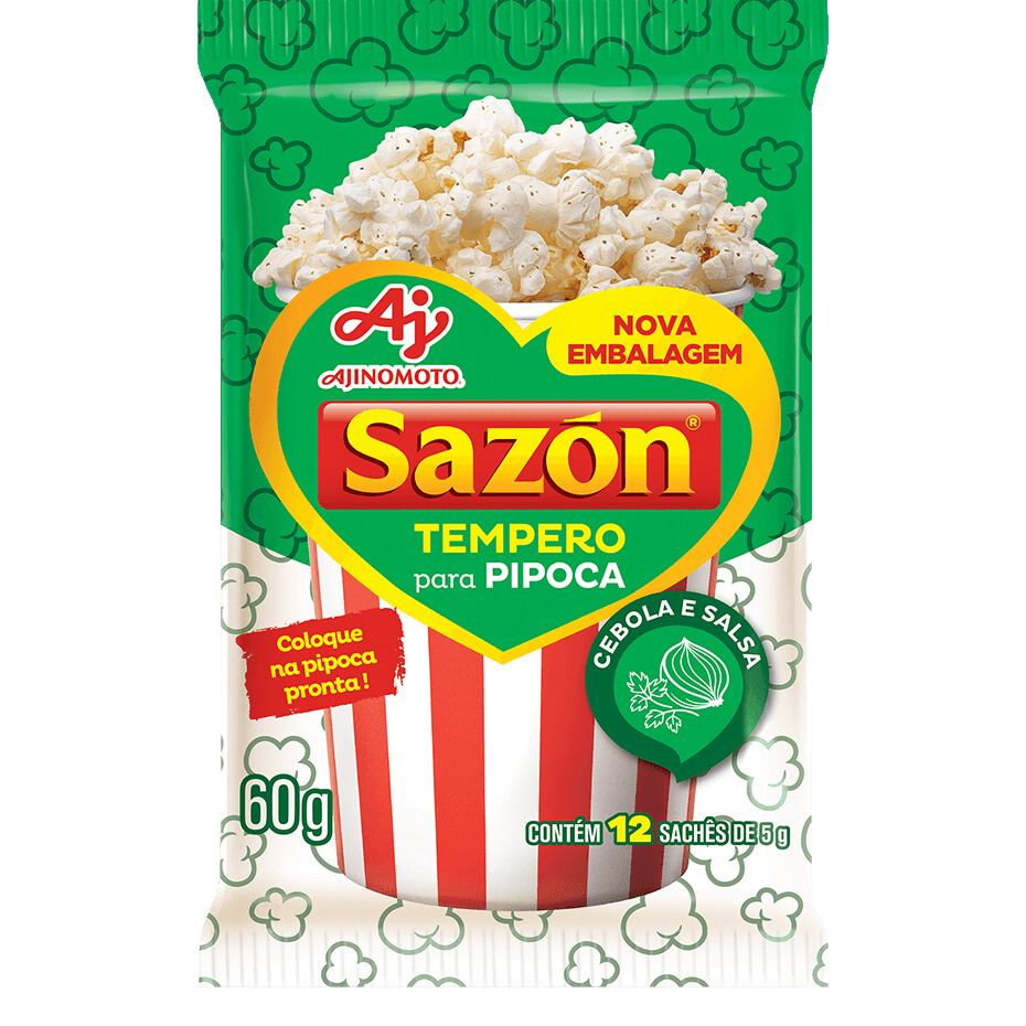 Tempero Pipoca Cebola e Salsa - 60g