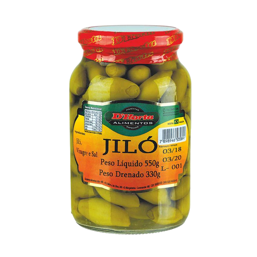 Jiló Mini Preserves - 330g