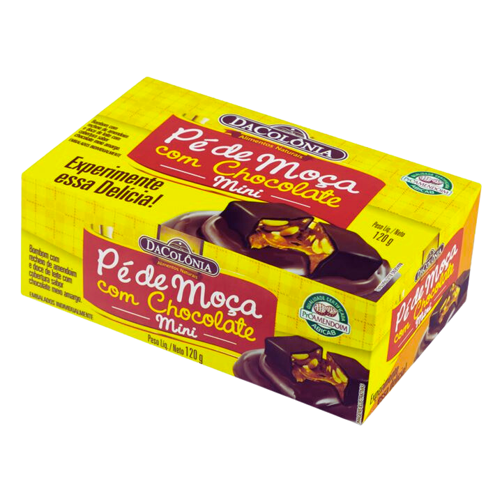 Pé de Moça mit Schokolade – 120 g