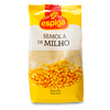 Bag of Espiga cornmeal on a white background