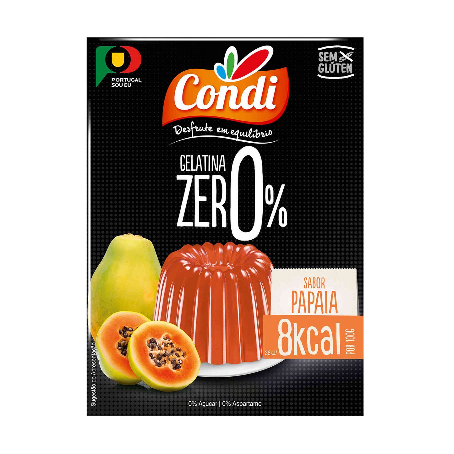 Gelatina Zero Papaia - 28g