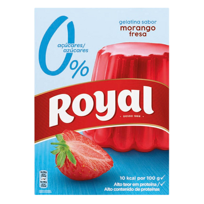 Royal Strawberry Zero Gelatine – 31 g