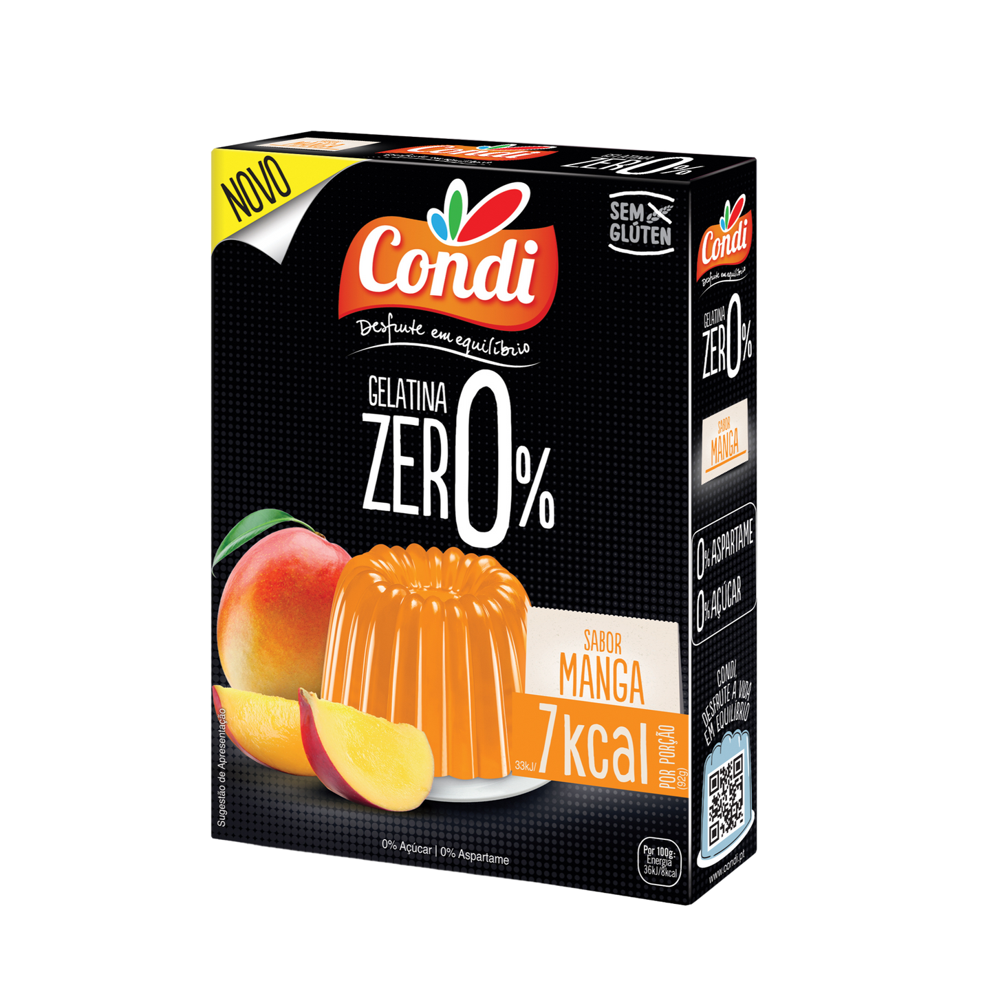 Gelatin Zero Mango - 28g