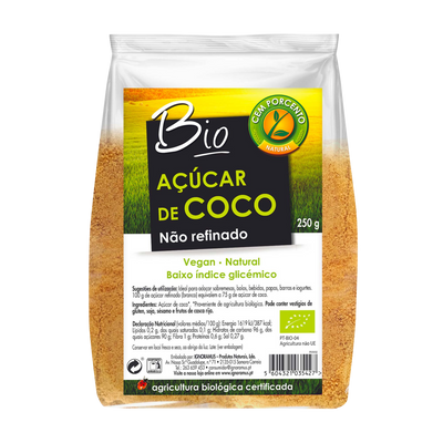Açúcar de Coco Bio - 250g