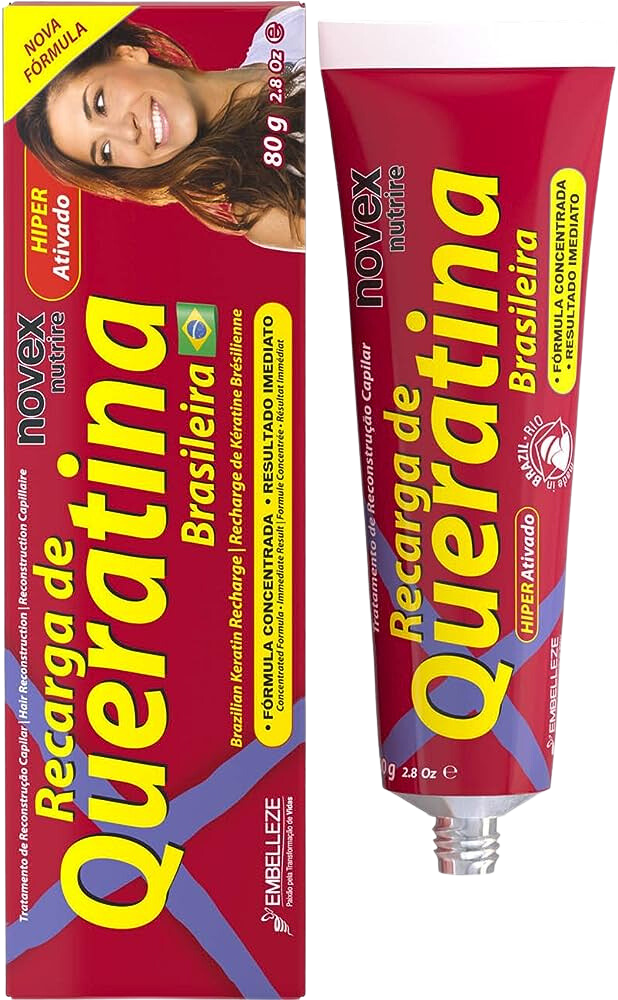 Creme de Tratamento Reconstrutor Recarga Queratina - 80g