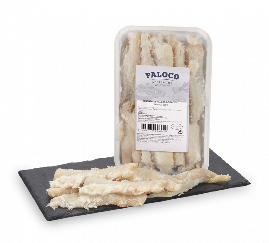 Paloco Migas de Bacalhau Salgado Desfiado Pacífico – 400g