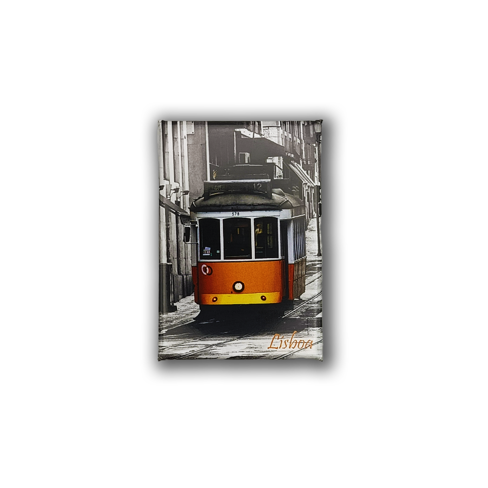 Lissabon Straßenbahn - Kühlschrankmagnet