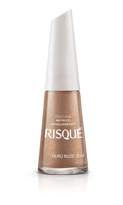 Esmalte Risqué Ouro Nude - 8ml