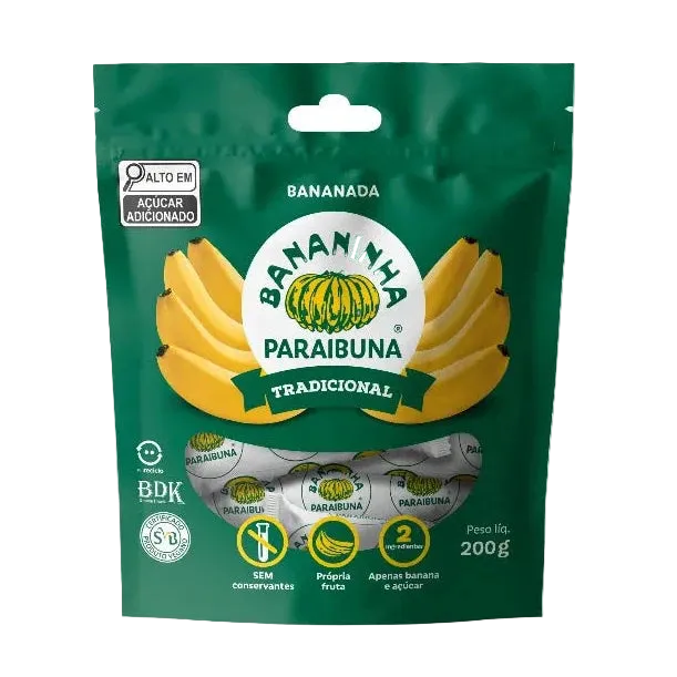 Traditional Bananinha Paraibuna  - 200g