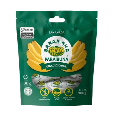 Traditionelles Bananinha Paraibuna - 200g