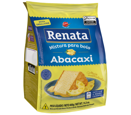Renata Abacaxi baking mix packaging on a white background