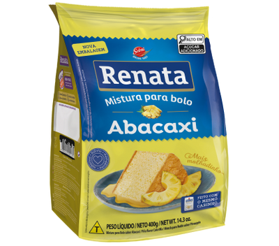Renata Abacaxi baking mix packaging on a white background