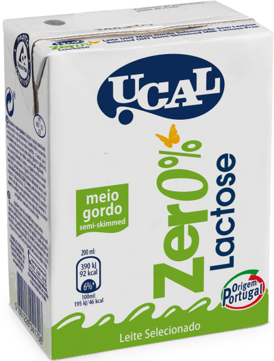 Teilentrahmte Milch 0% Laktose