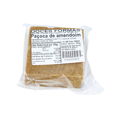 Paçoca de Amendoim - 80g
