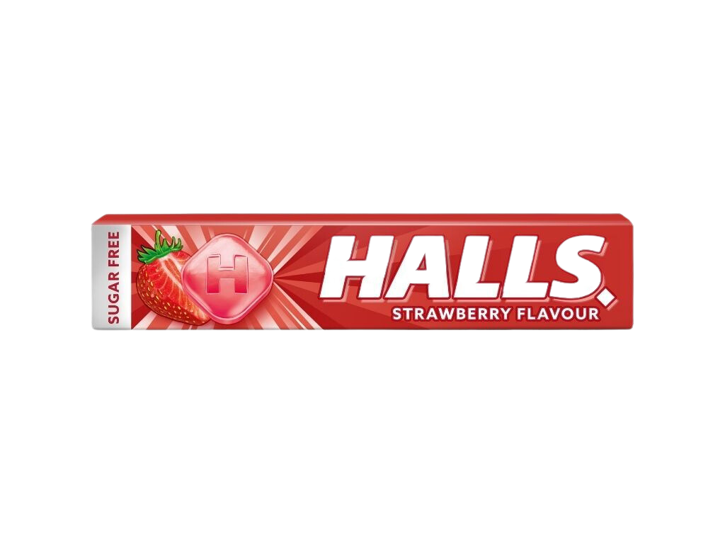 Halls Erdbeer-Vitamin C