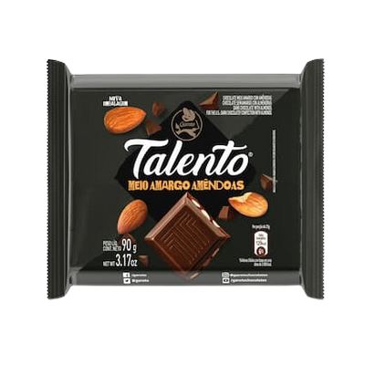 Talento dunkle Schokoladenmandeln