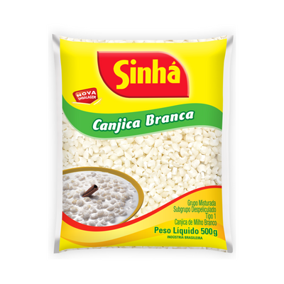 White Corn Hominy for Canjica - 500g
