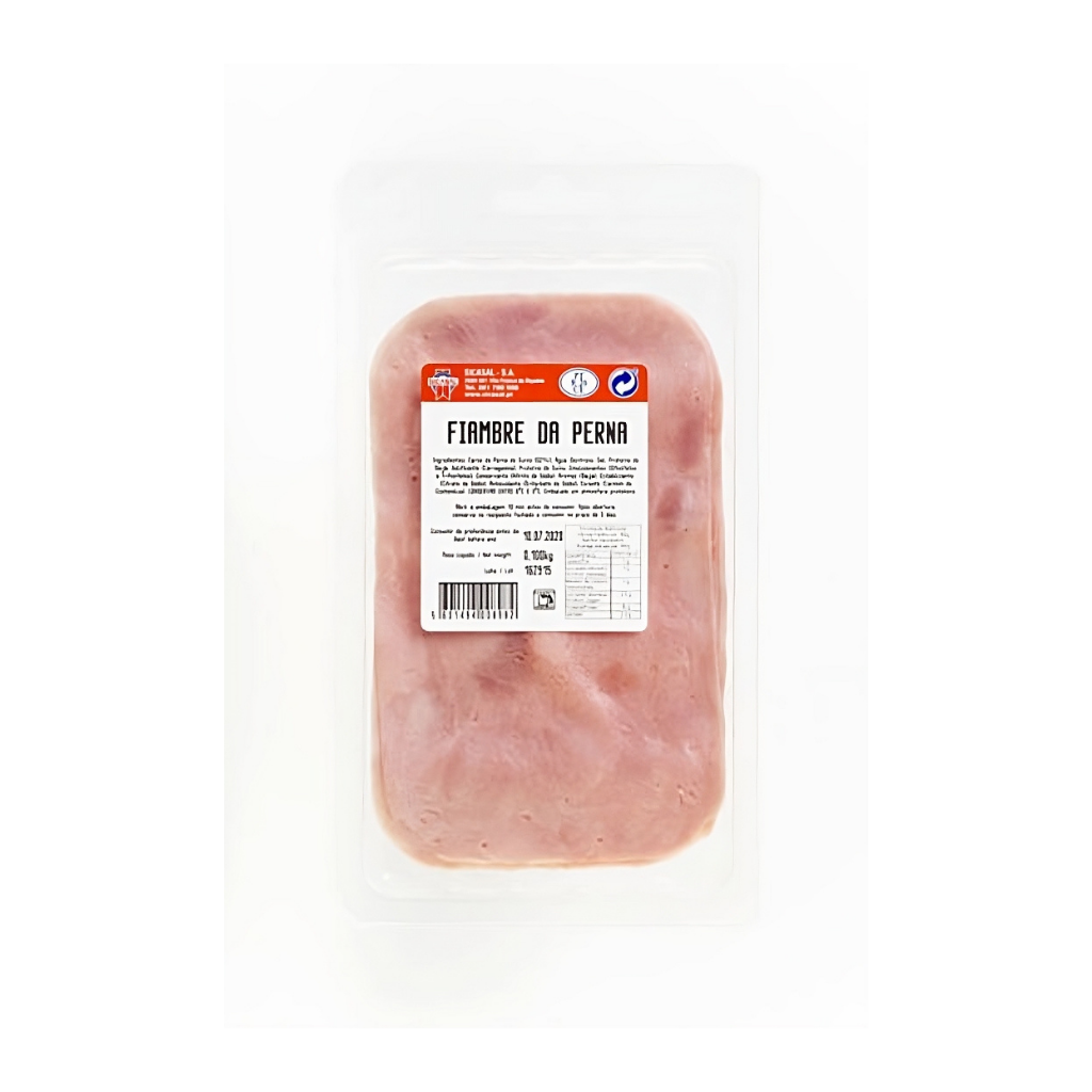 Fiambre de Perna em Fatias Sicasal - 150g