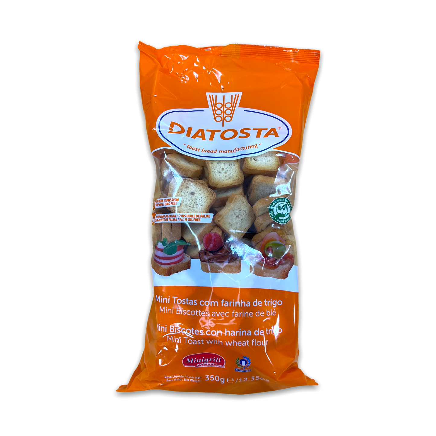 Mini Toasts with Wheat Flour - 350g