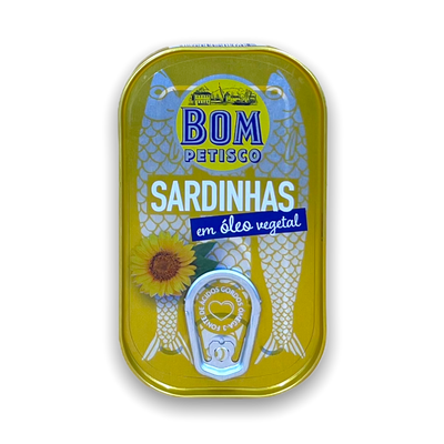 Sardinha Inteira em Óleo - 120g