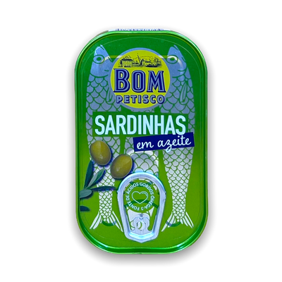 Ganze Sardinen in Olivenöl - 120g