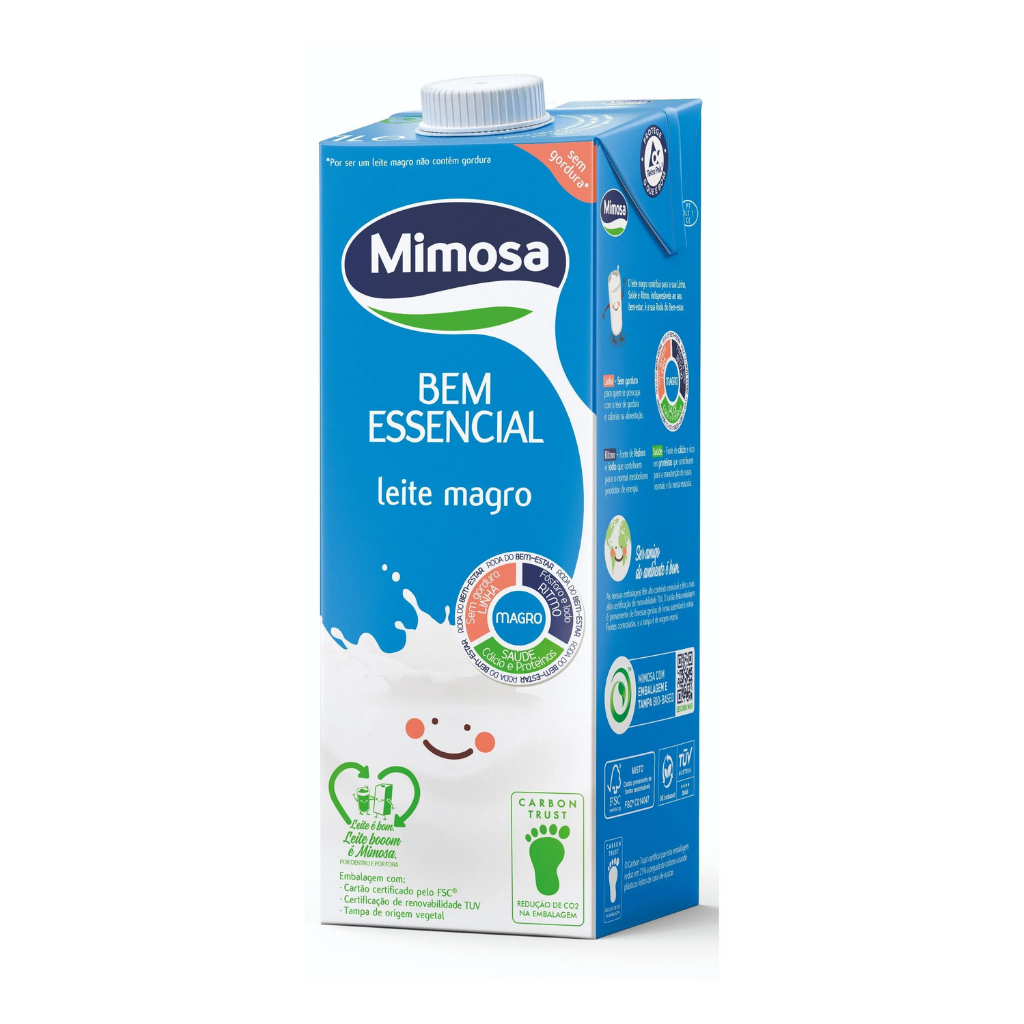 UHT-Magermilch von Mimosa – 1 l