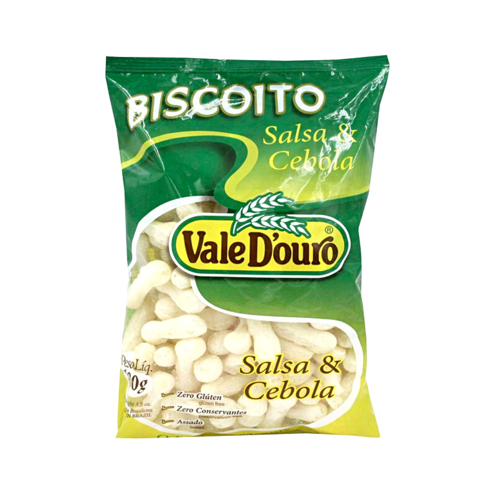 Tapioca Biscuits with Parsley and Onion Flavor - 100g