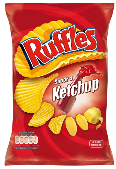 Batata Frita Ruffles Sabor Ketchup