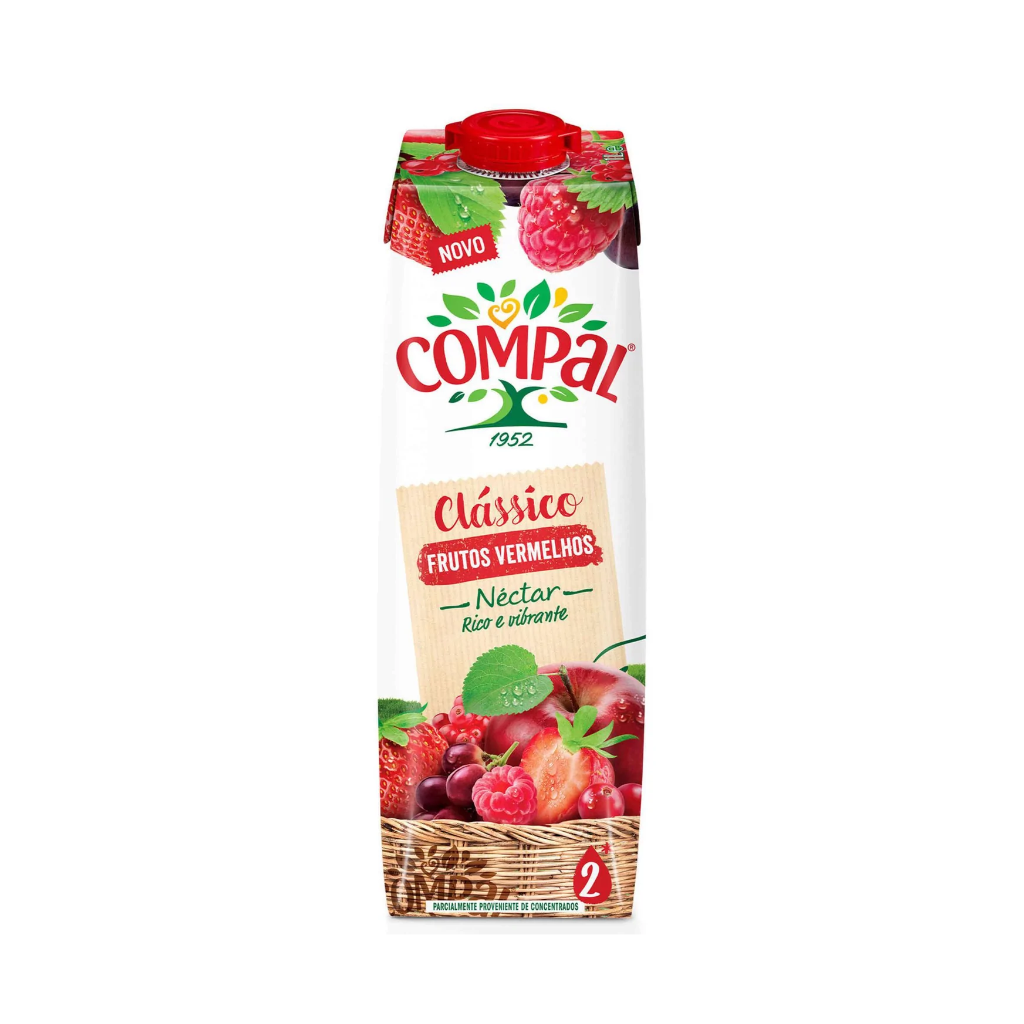 Compal Red Fruits Classic Nektar - 1L