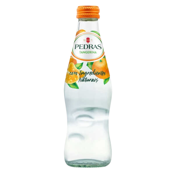 Pedras Salgadas Tangerina Água Mineral c/ Gás - 250ml